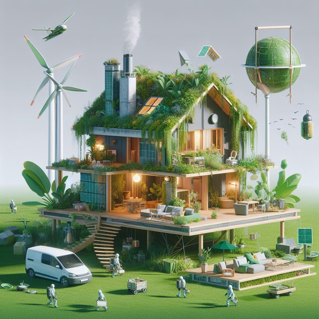 🌱 Зеленый дом в 2024: превращаем жилье в экологический рай: 🌟 Первый шаг к экологии: понимаем, что такое экологичный дом