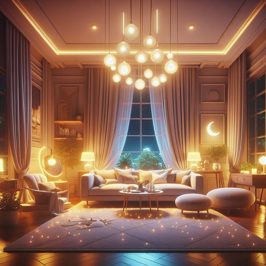 🌟 Руководство по созданию атмосферного освещения в каждой комнате вашего дома: 🛋️ Секреты освещения гостиной: создаем пространство для отдыха и приема гостей